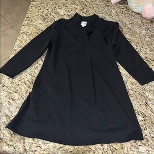 NIC+ZOE Black Long-Sleeve A-Line Dress